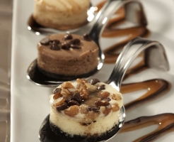 Chocolate Caramel Cheesecake Assortment