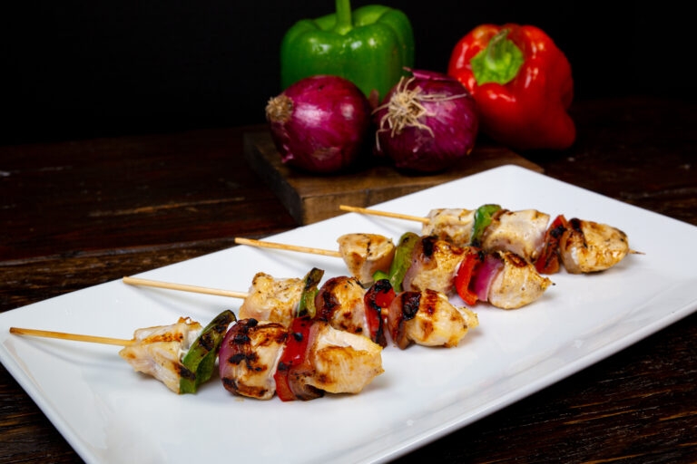 Chicken &amp; Vegetable Kabob