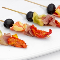 Antipasto Kabob with Prosciutto Antipasto Kabob with Prosciutto