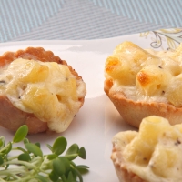 Truffled Mac & Cheese Tart Truffled Mac & Cheese Tart